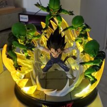 Ofubito - Kid Vegeta vs the Saibamen