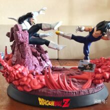 Ofubito - Kid Vegeta vs the Saibamen