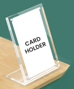 Certificate of Authenticity Card Holder 9 x 6cm (Magnetic)
