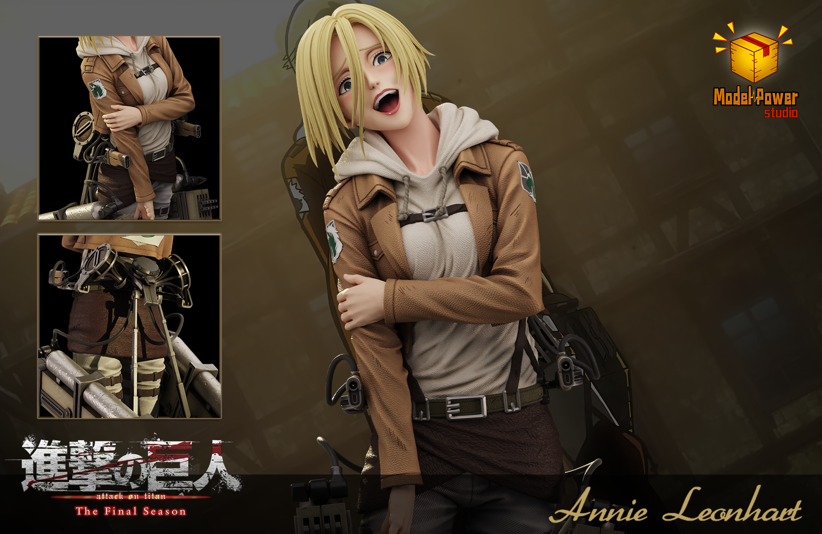 Model Power - Attack on Titan Annie Leonhart