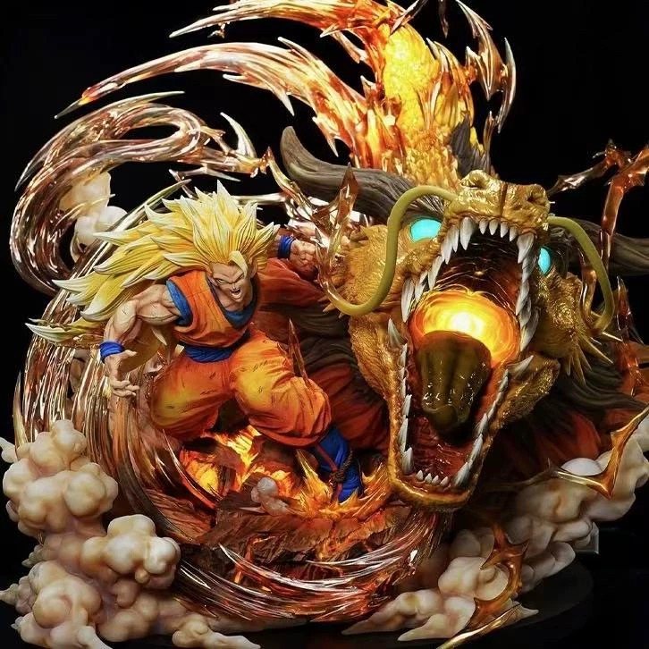 Last Sleep Studio SSJ3 Dragon Fist Goku Resin