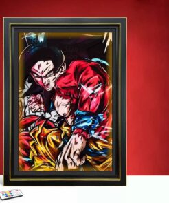SSJ4 GOKU-3D Stereo Picture Frame
