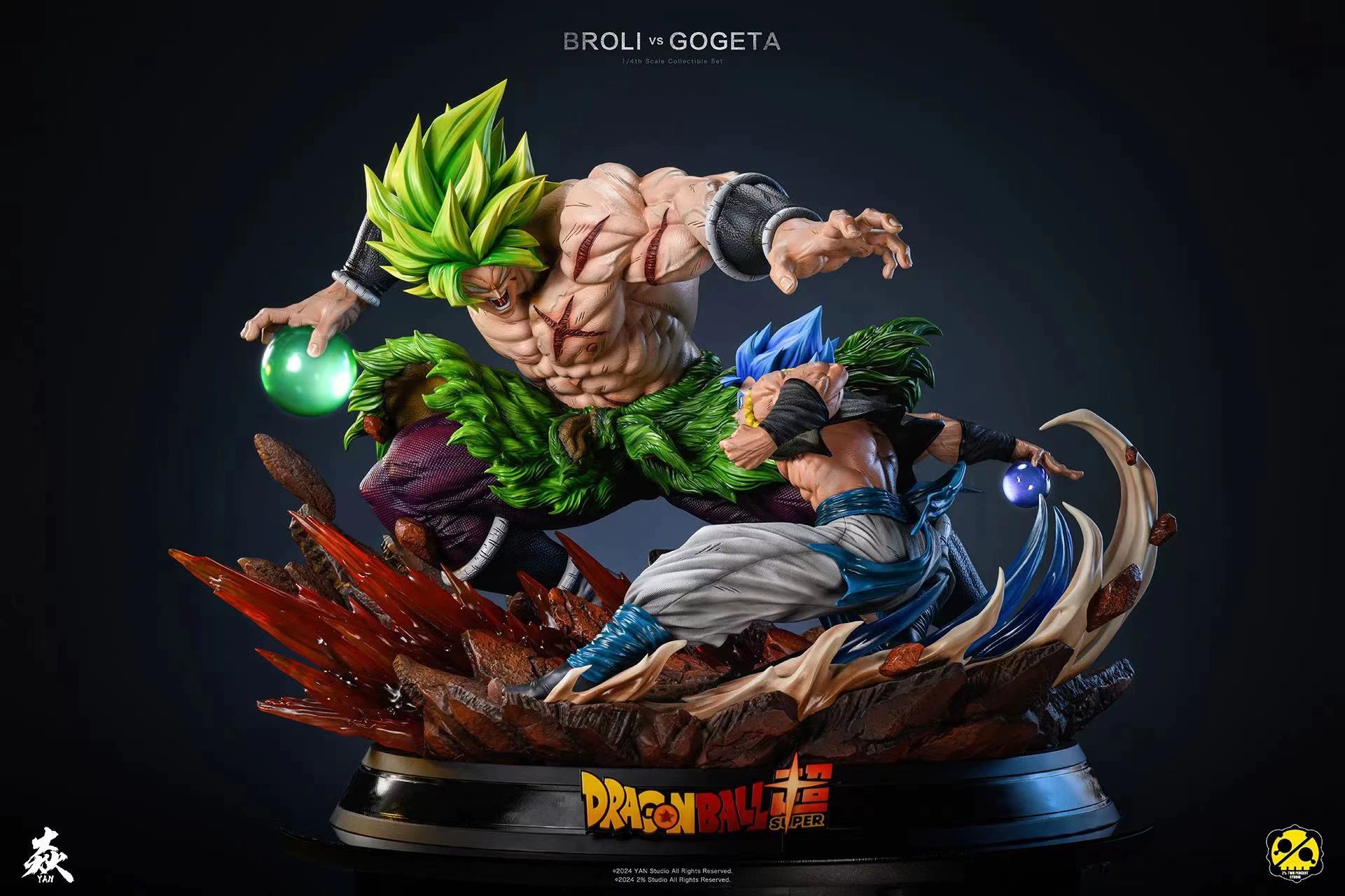 Yan Studio x 2% Studio Broly vs Gogeta