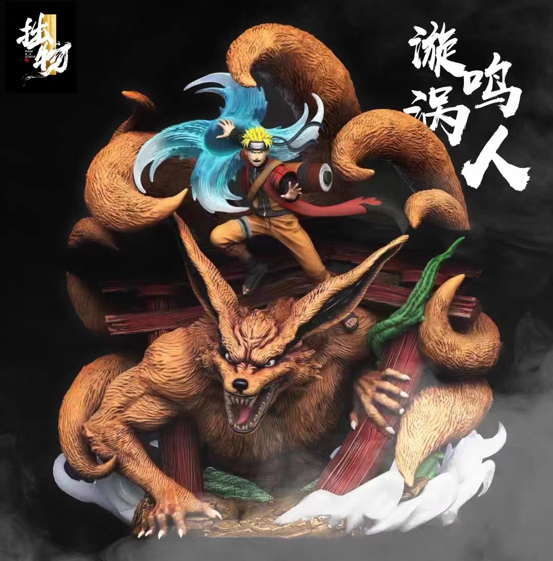 original-statue-crescent-studio-naruto-x-kurama